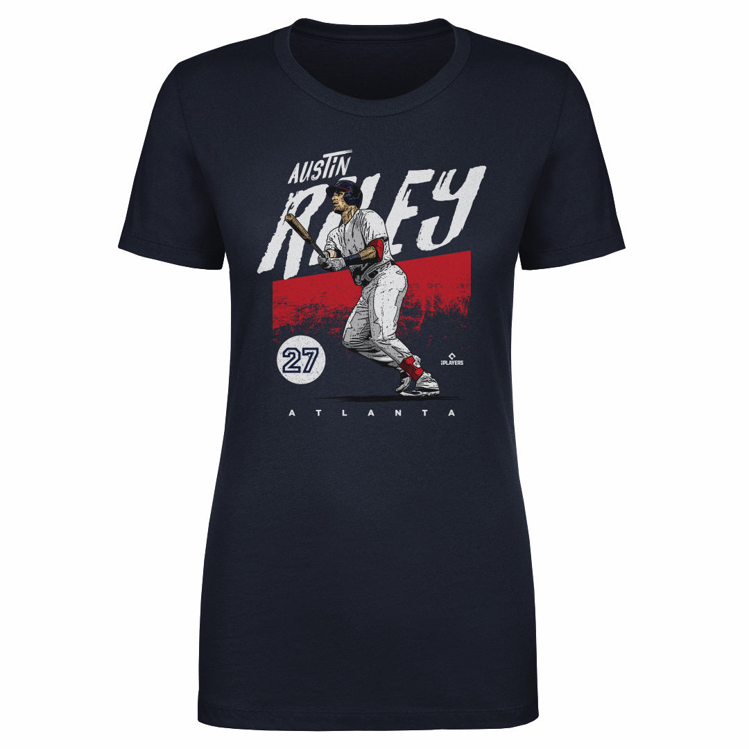 Austin Riley Atlanta Grunge WHT