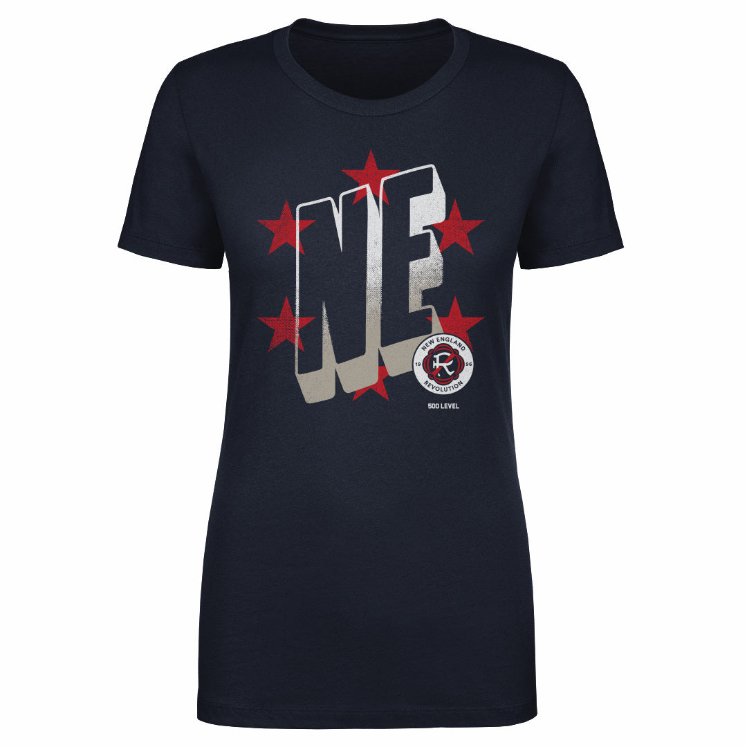 New England Revolution Wave Bold WHT