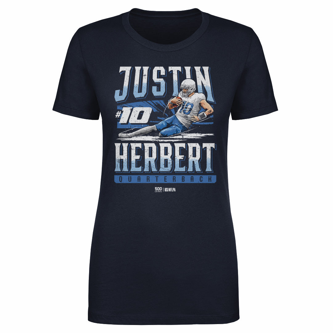 Justin Herbert Los Angeles C Slide WHT