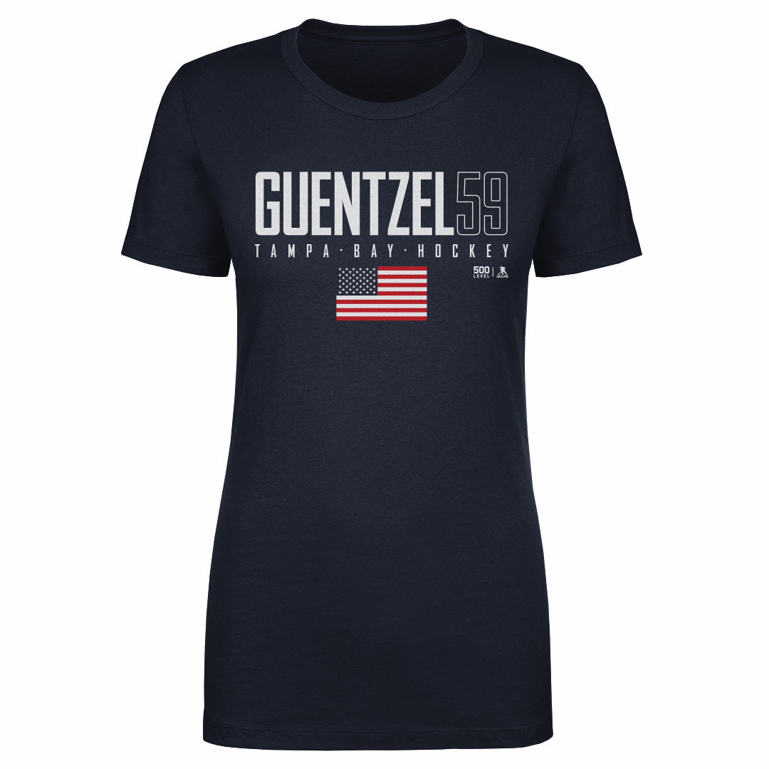 Jake Guentzel Tampa Bay USA Elite WHT