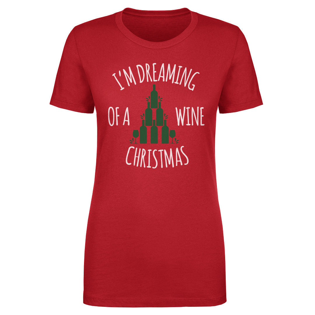 Christmas I'm Dreaming Of A Wine Christmas WHT