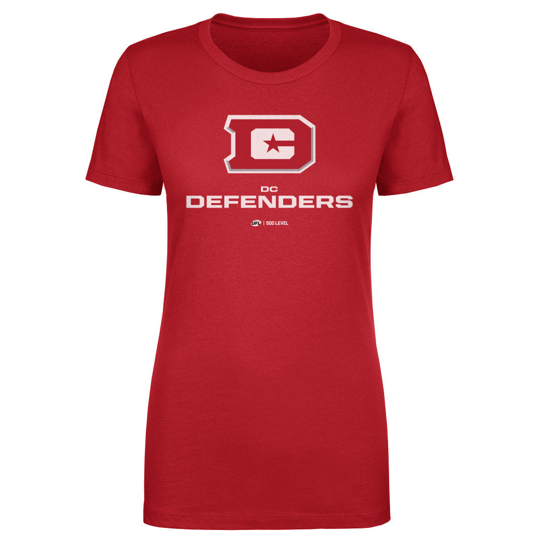 DC Defenders Primary Logo WHT
