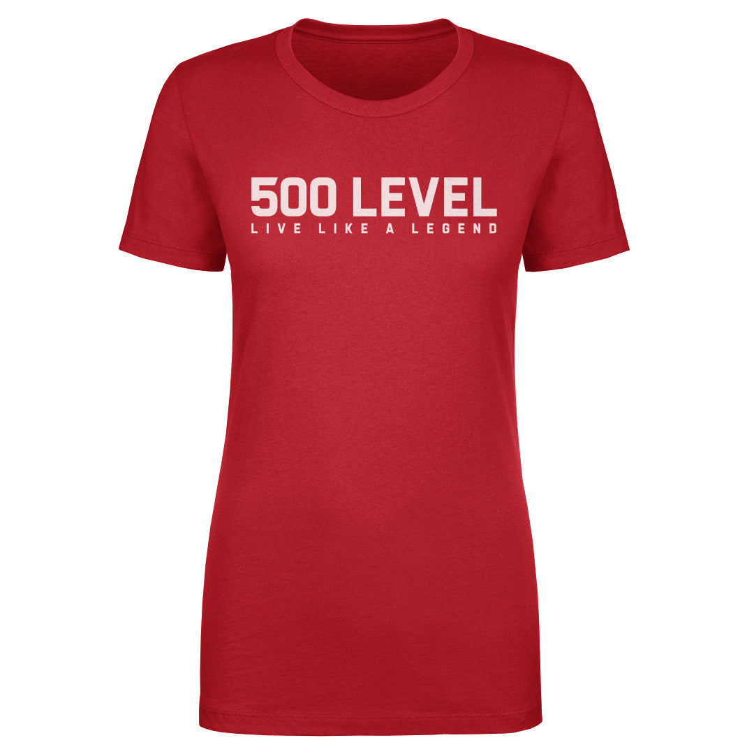 500 LEVEL Wordmark WHT
