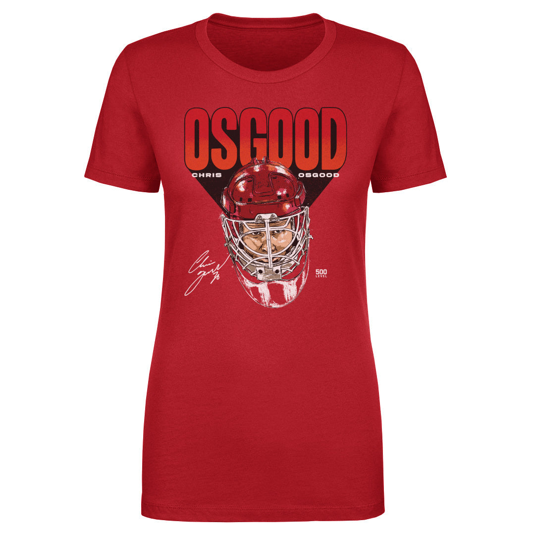 Chris Osgood Detroit Hockey Mask WHT