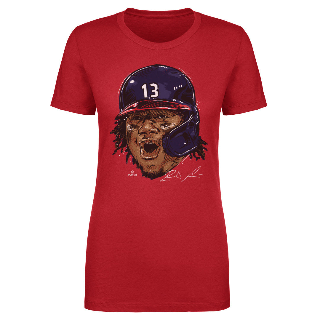 Ronald Acuna Jr. Scream WHT