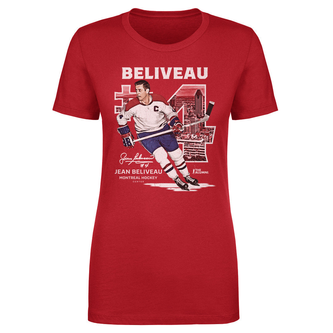 Jean Beliveau Montreal Throwback WHT
