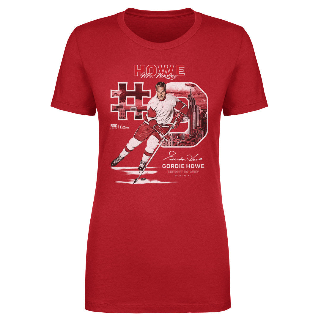Gordie Howe Detroit Throwback WHT
