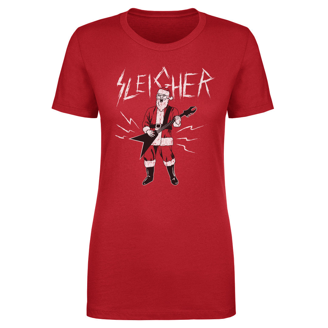 Christmas Sleigher Santa WHT