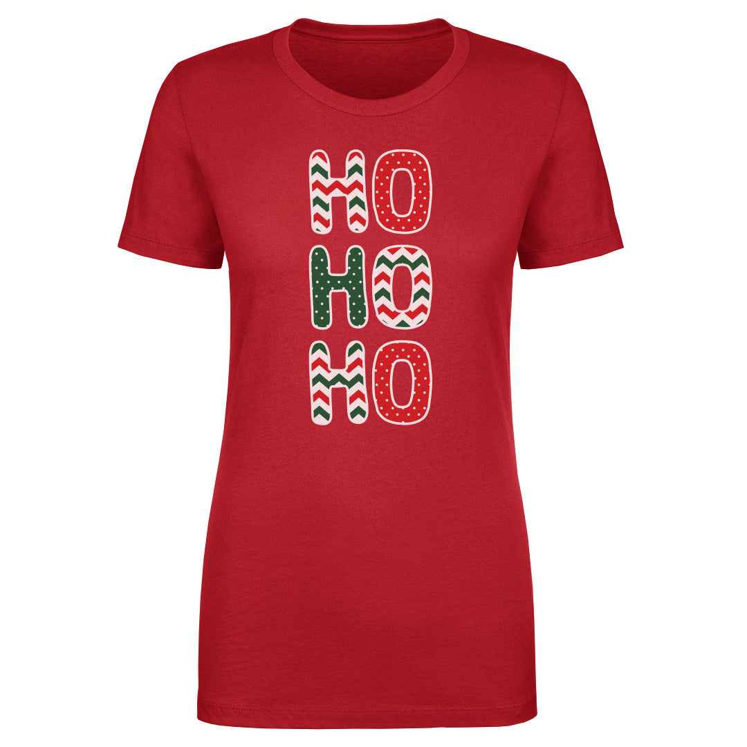 Christmas HO HO HO Stacked WHT