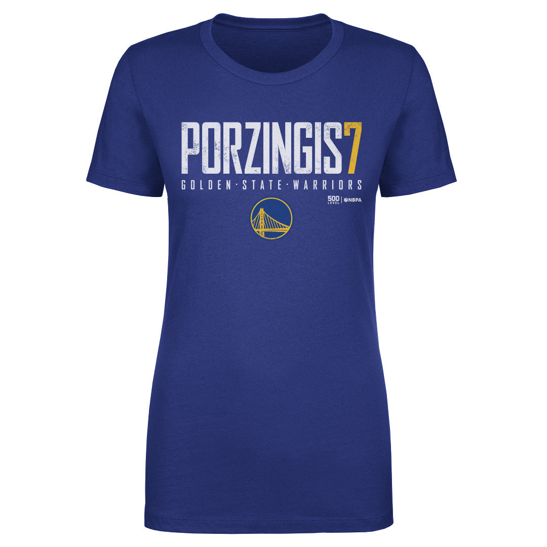 Kristaps Porzingis Golden State Warriors Elite WHT