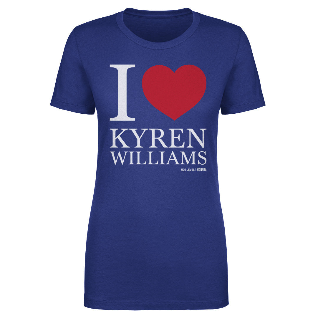 Kyren Williams Los Angeles R I Love WHT