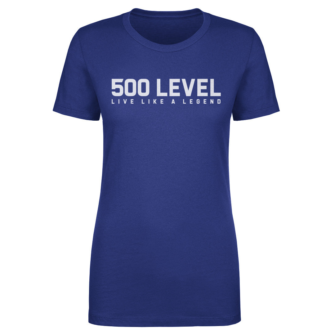 500 LEVEL Wordmark WHT