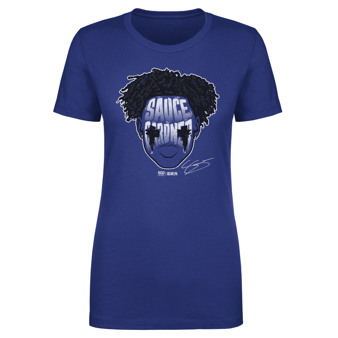 Sauce Gardner Indianapolis Player Silhouette WHT