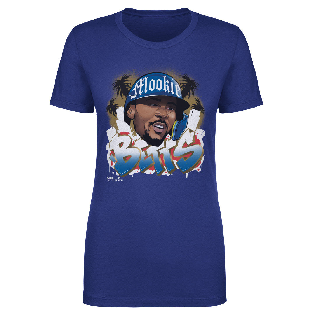 Mookie Betts Los Angeles D Graffiti WHT