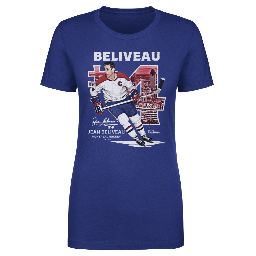 Jean Beliveau Montreal Throwback WHT