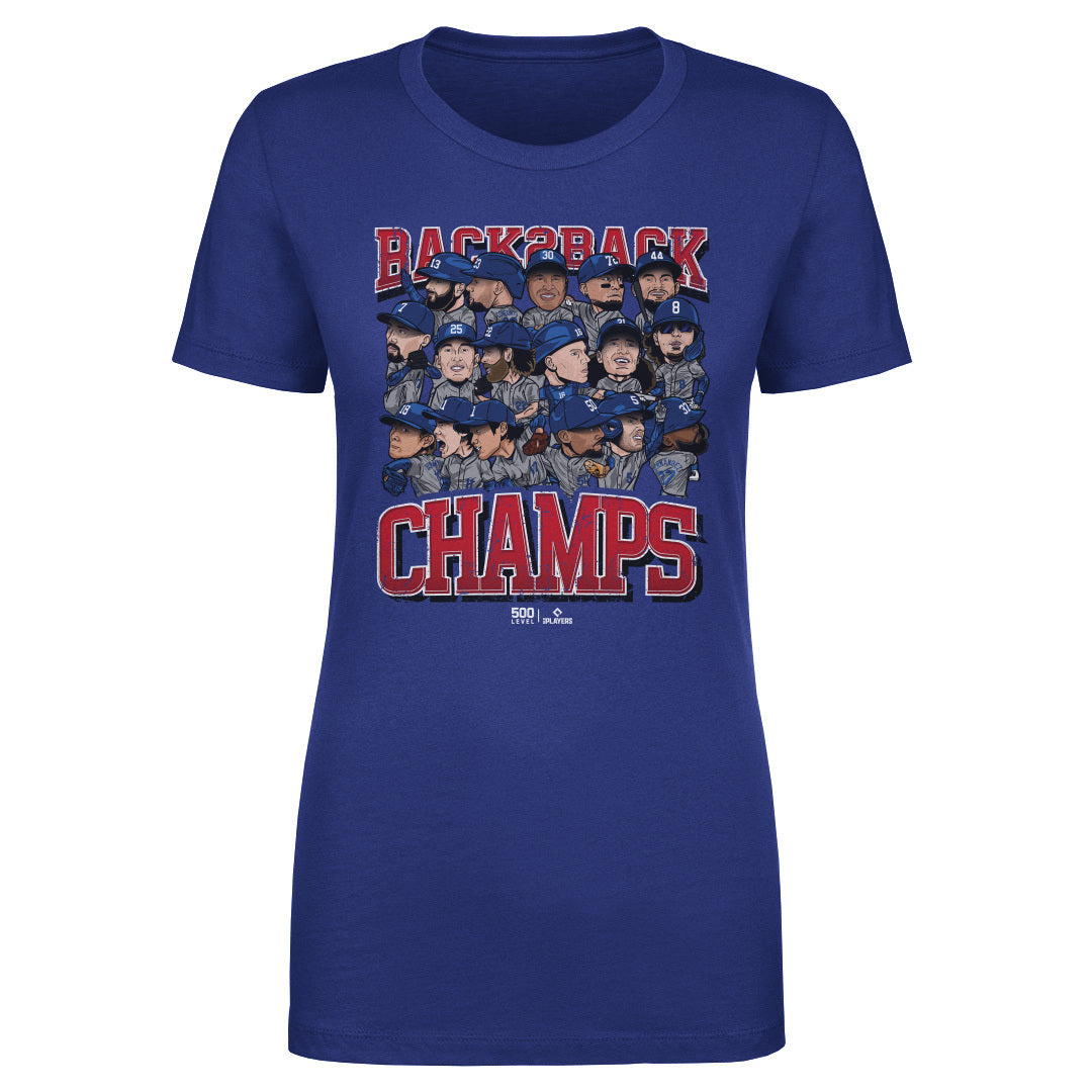 Los Angeles D Baseball Back 2 Back Champs 2025 WHT