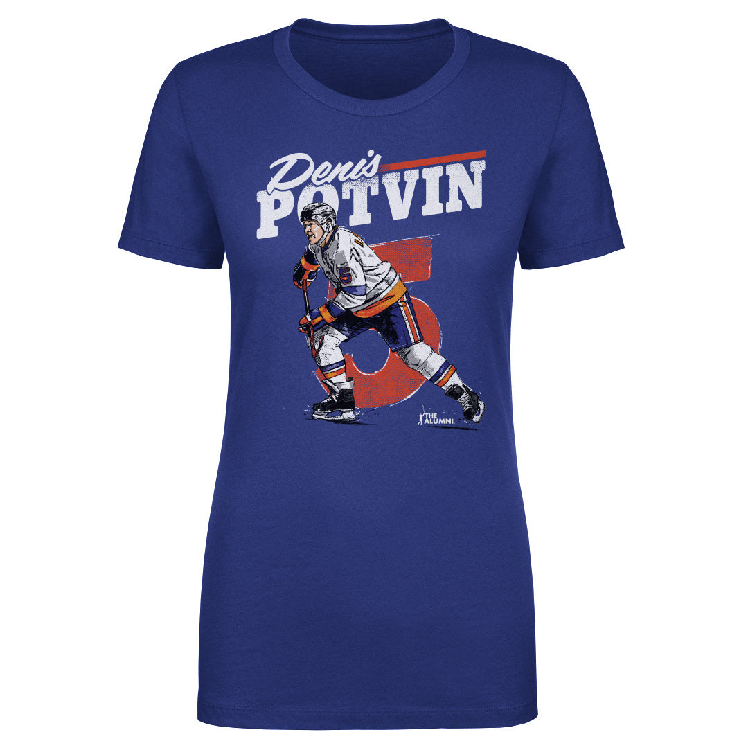 Denis Potvin New York I Retro WHT