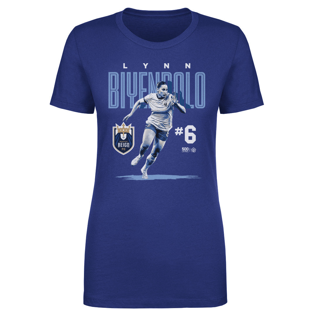 Lynn Biyendolo Seattle Reign FC Bitmap WHT