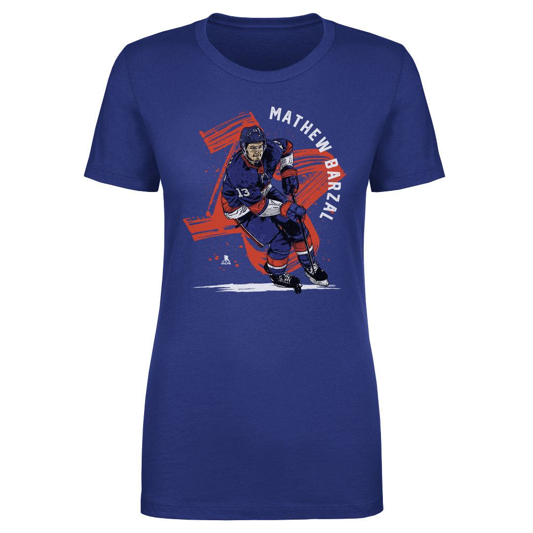 Mathew Barzal New York I Brush WHT