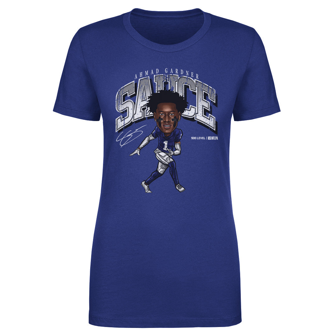 Sauce Gardner Indianapolis Cartoon WHT