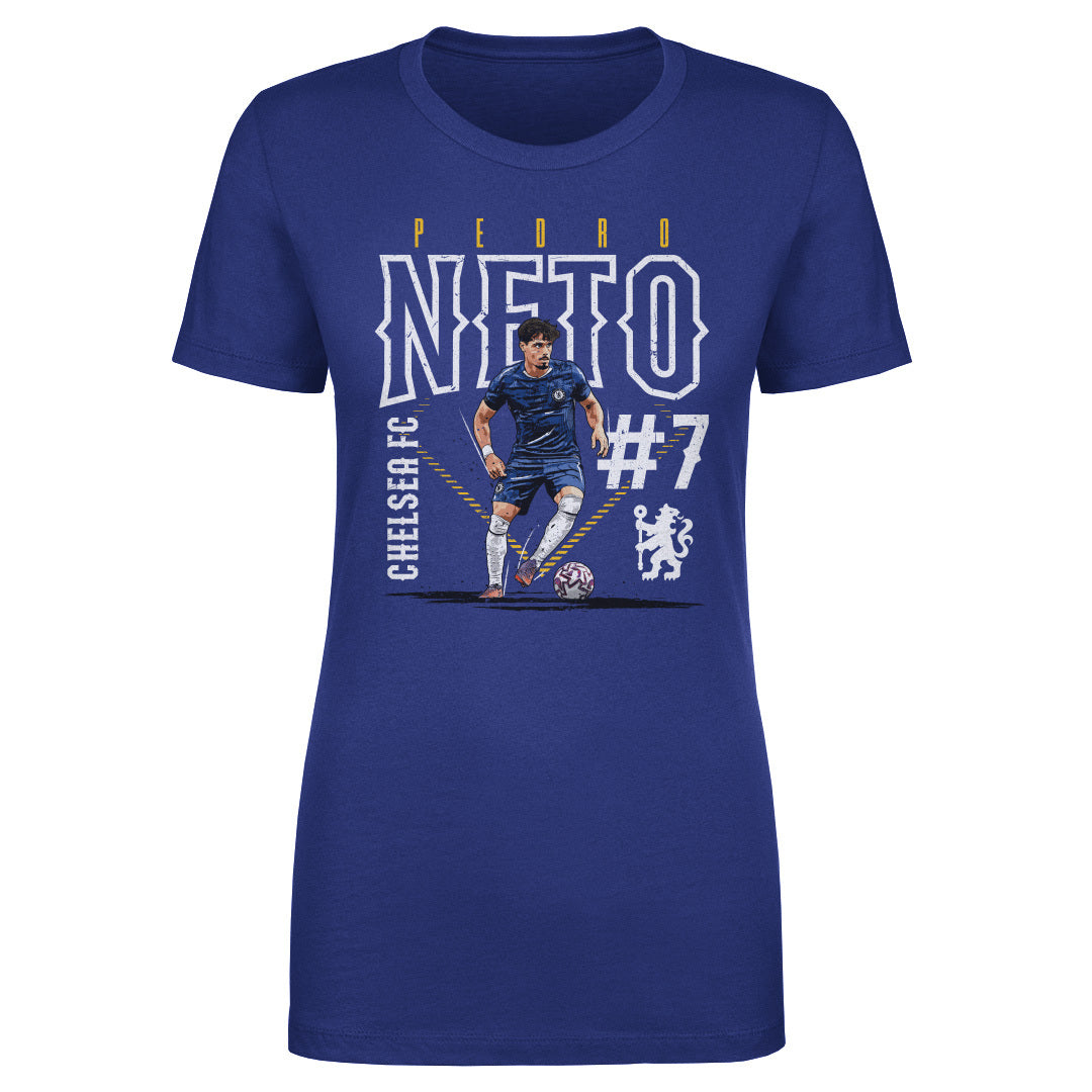 Pedro Neto Chelsea FC Outline Number WHT