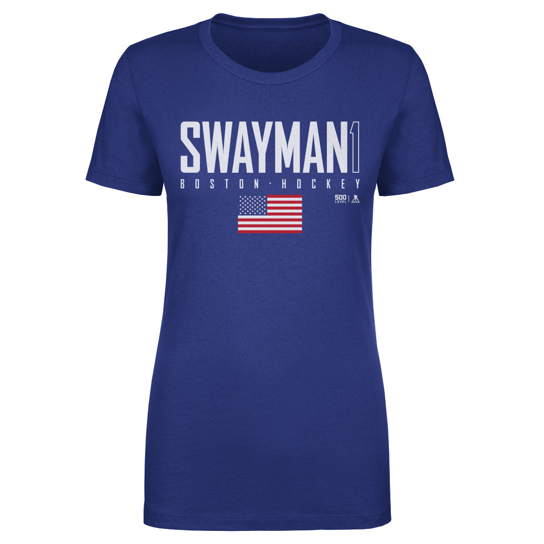 Jeremy Swayman Boston USA Elite WHT