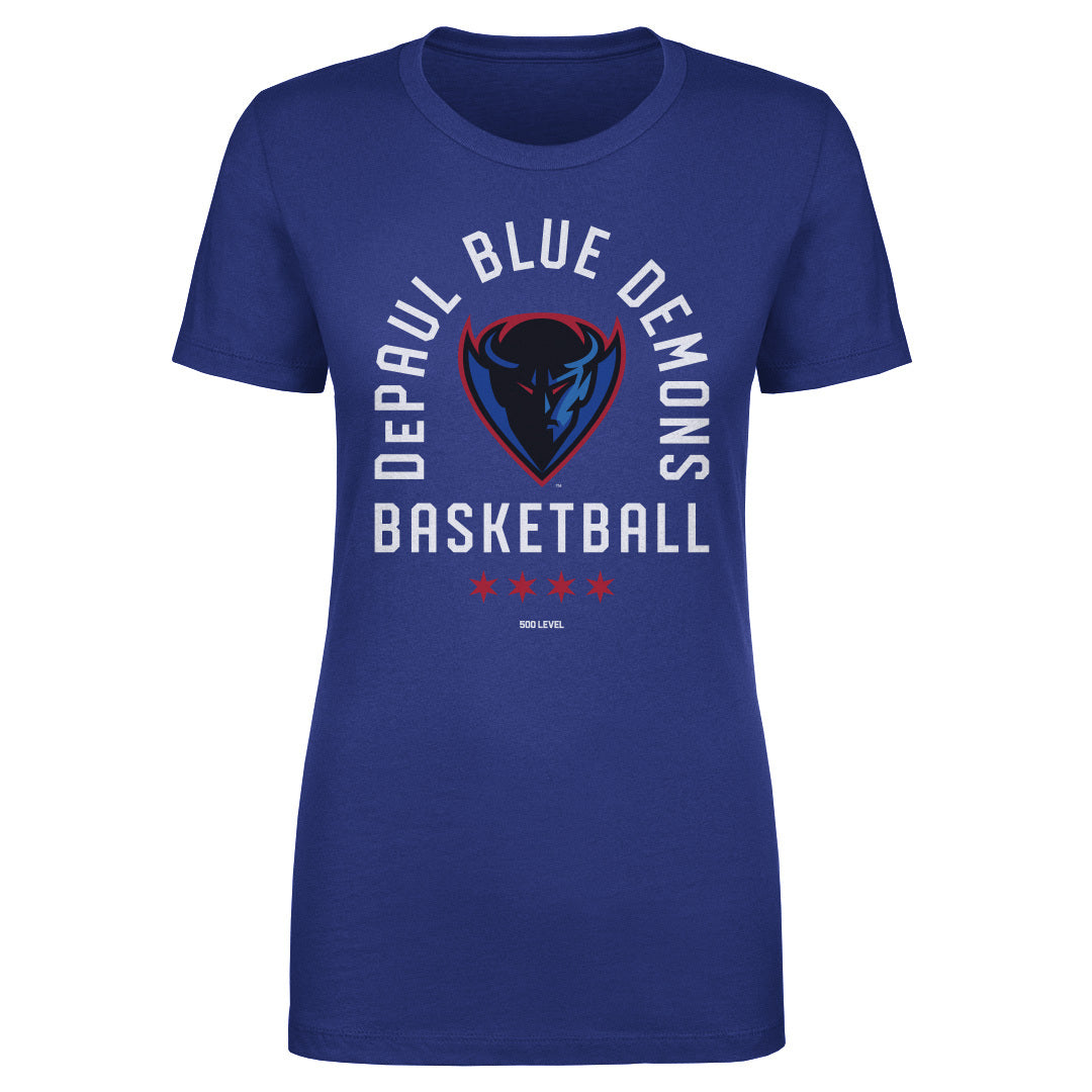 DePaul Blue Demons Basketball Arc WHT