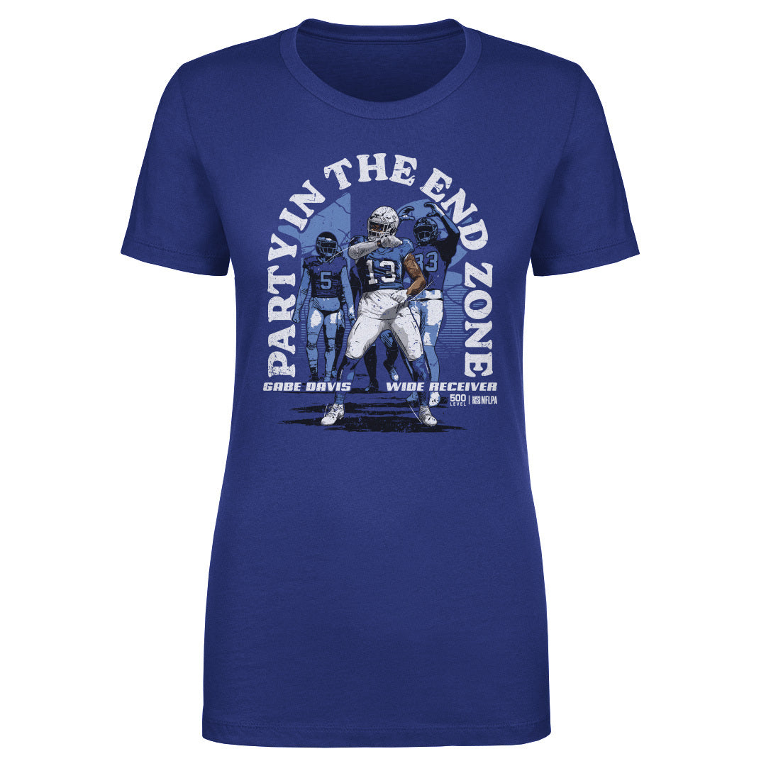 Gabe Davis Buffalo Endzone Party WHT