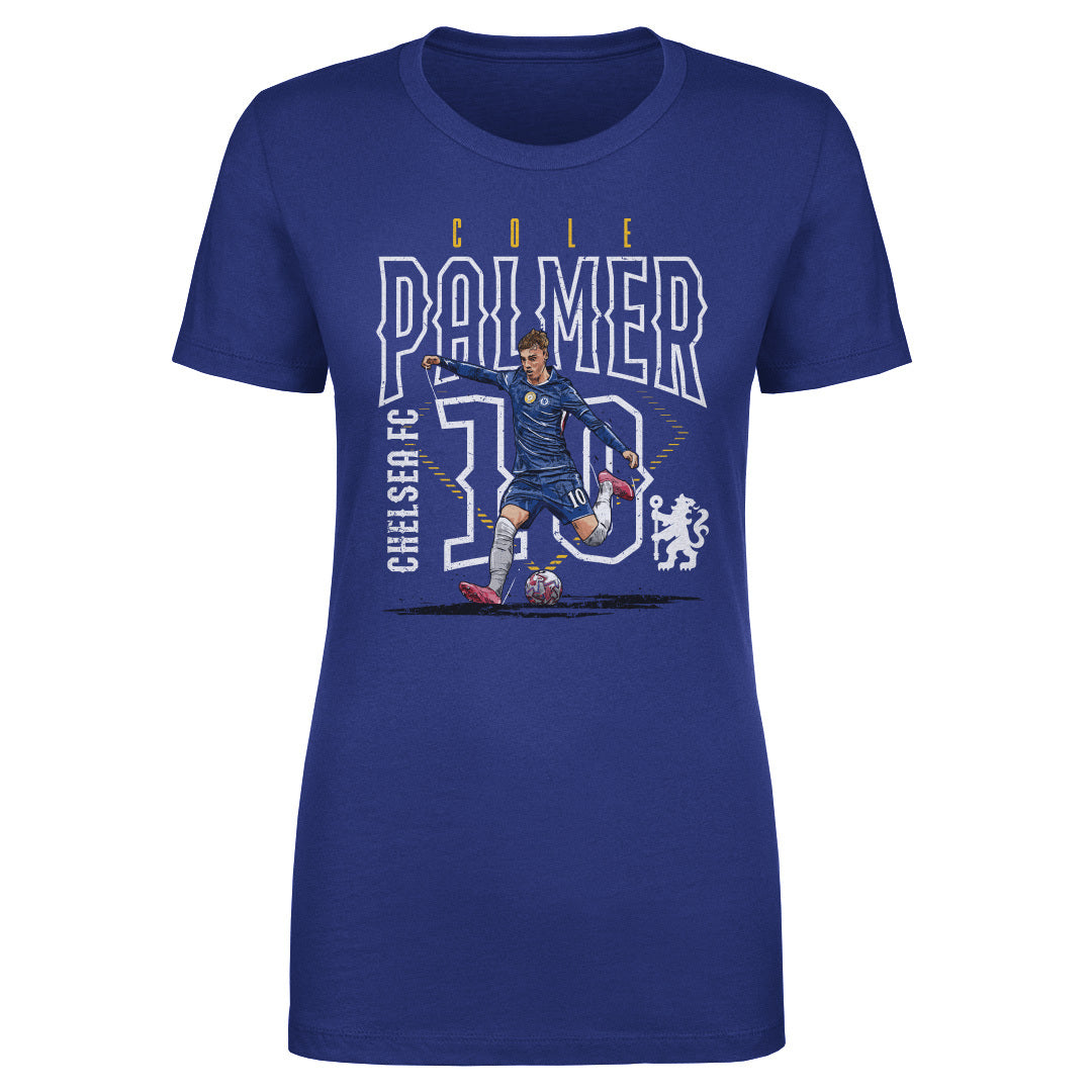 Cole Palmer Chelsea FC Outline Number WHT
