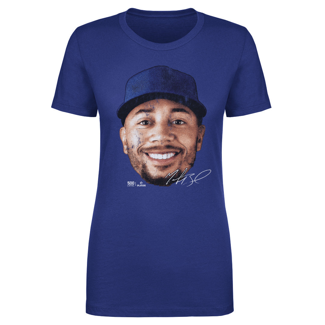 Mookie Betts Los Angeles D Vintage Head WHT