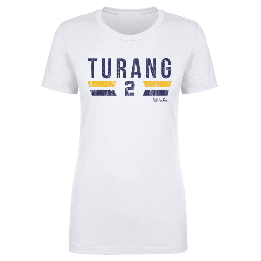Brice Turang Milwaukee Font