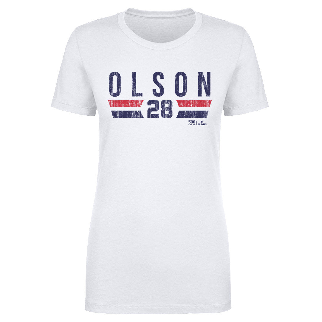 Matt Olson Atlanta Font