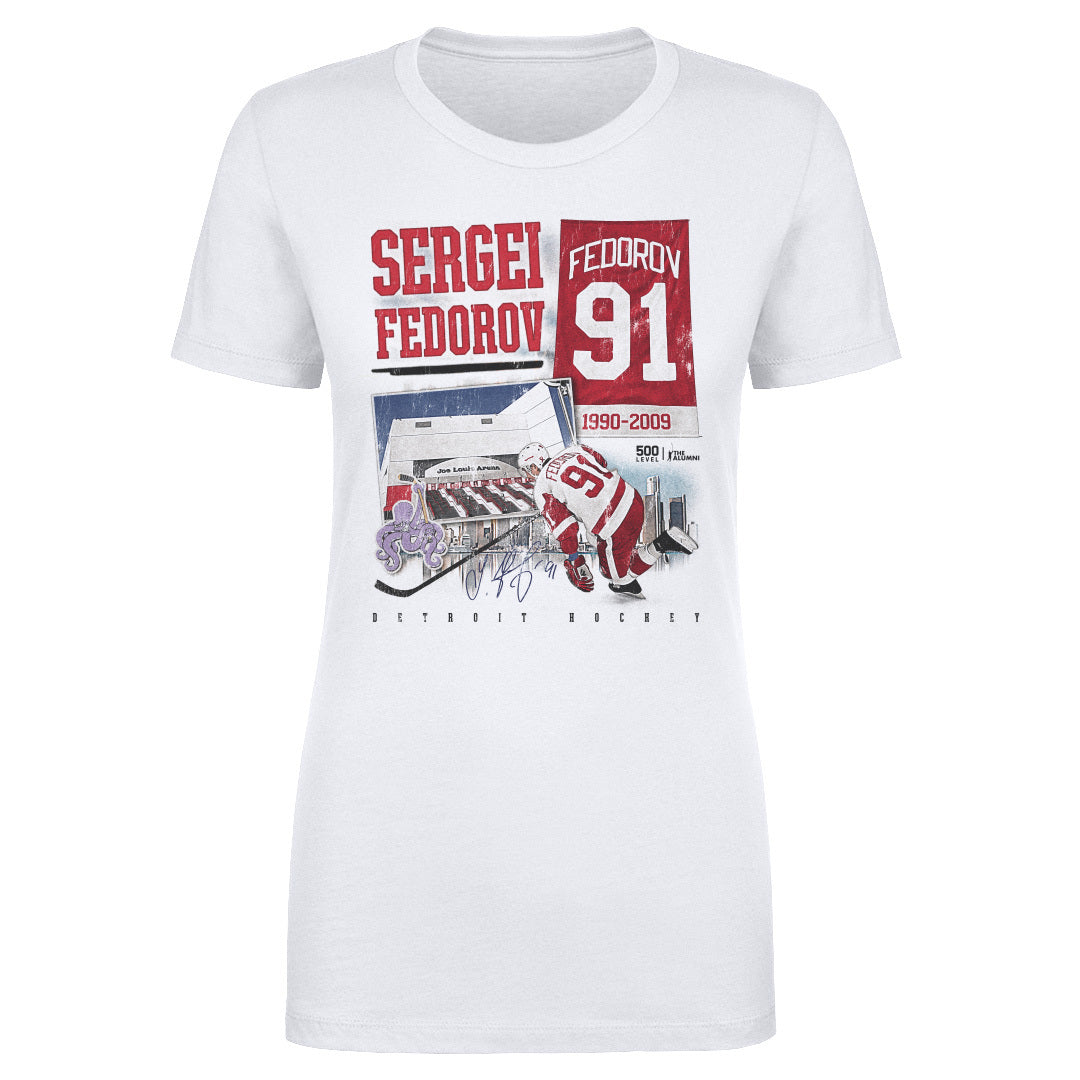 Sergei Fedorov Detroit Retirement
