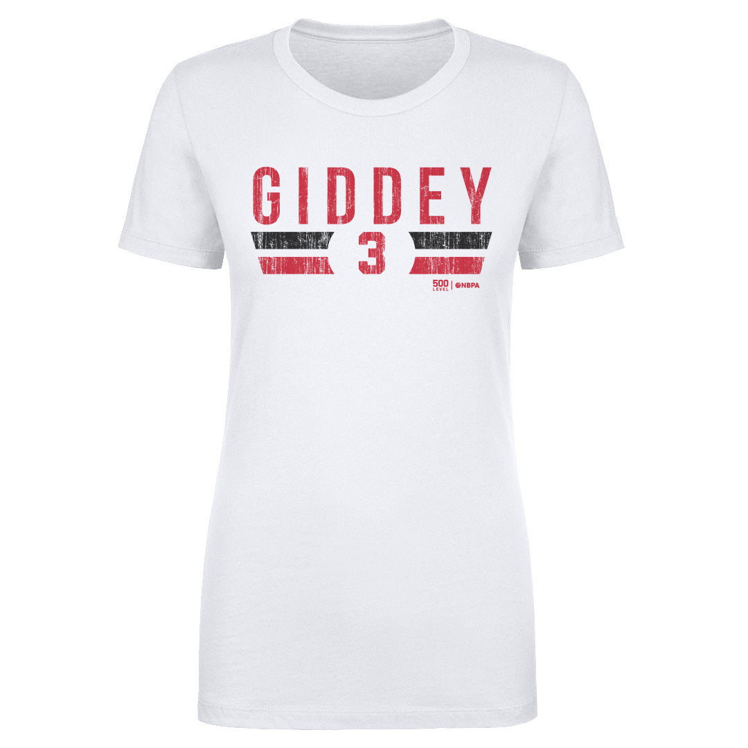 Josh Giddey Chicago Bulls Font