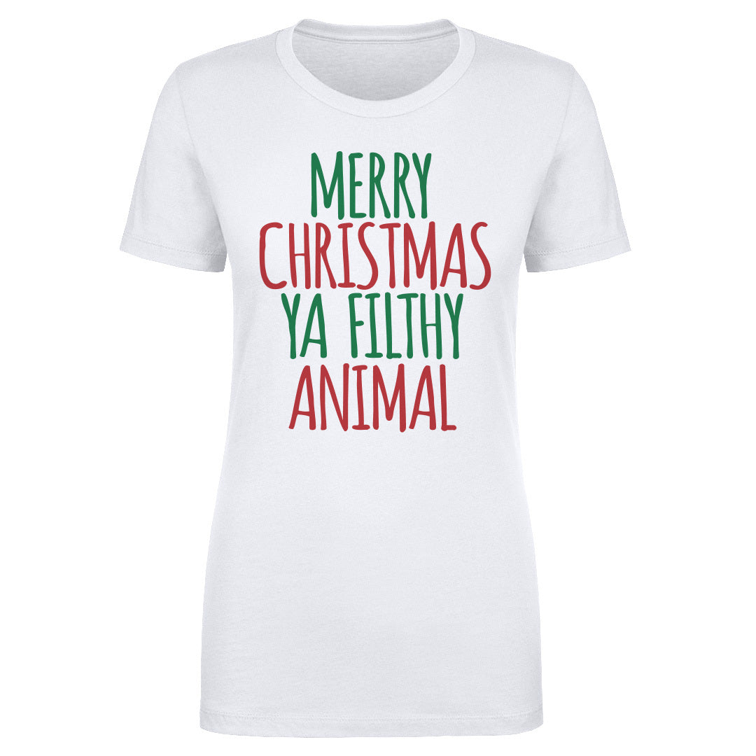 Christmas Merry Christmas Ya Filthy Animal