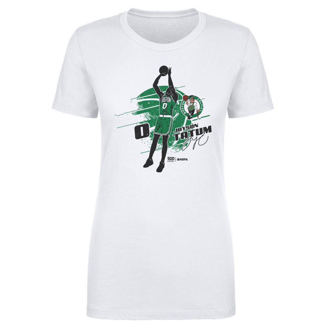 Jayson Tatum Boston Celtics Silhouette