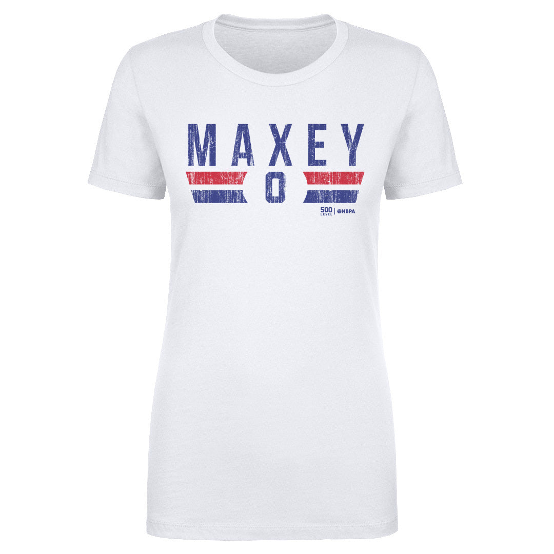 Tyrese Maxey Philadelphia 76ers Font