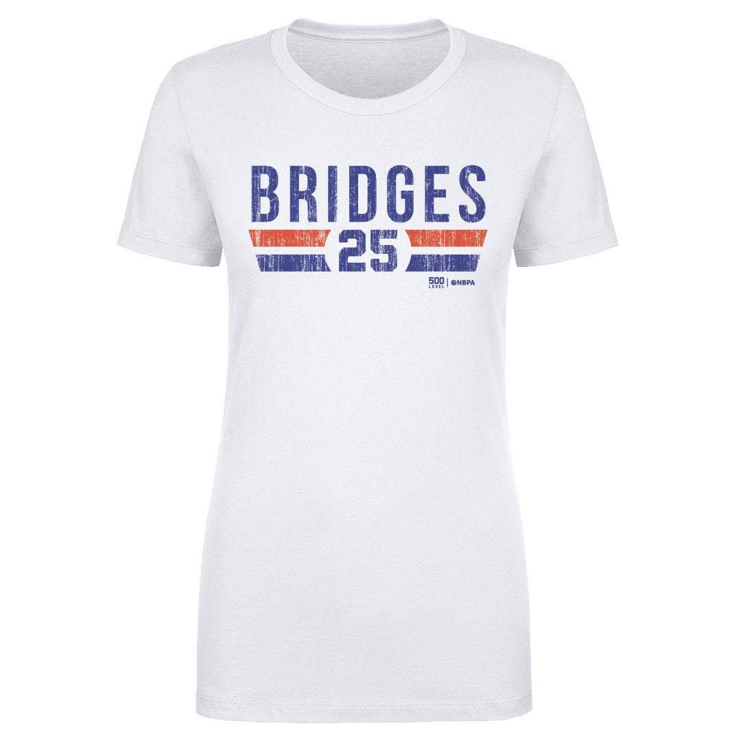 Mikal Bridges New York Knicks Font