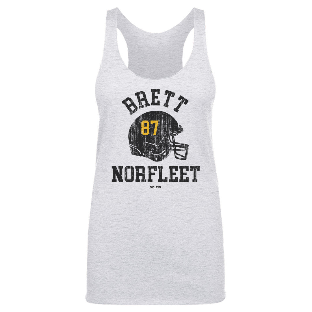 Brett Norfleet College Helmet Font