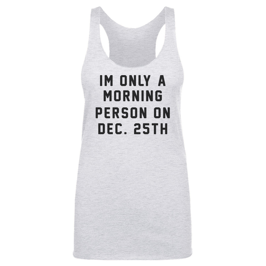 Christmas Morning Person On Christmas