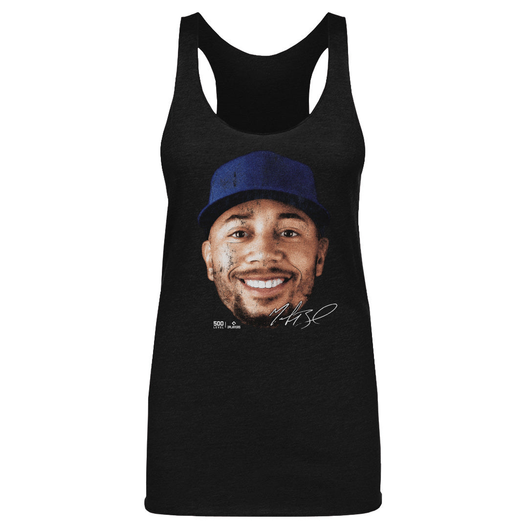 Mookie Betts Los Angeles D Vintage Head WHT