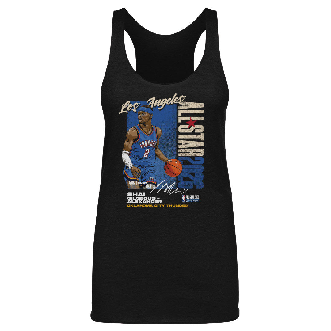 Shai Gilgeous-Alexander Oklahoma City Thunder 2026 NBA All-Star Vertical WHT
