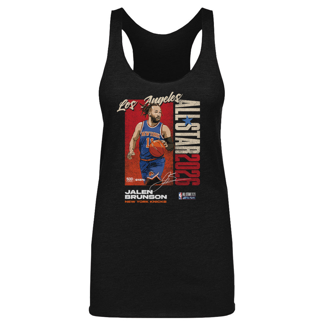 Jalen Brunson New York Knicks 2026 NBA All-Star Vertical WHT
