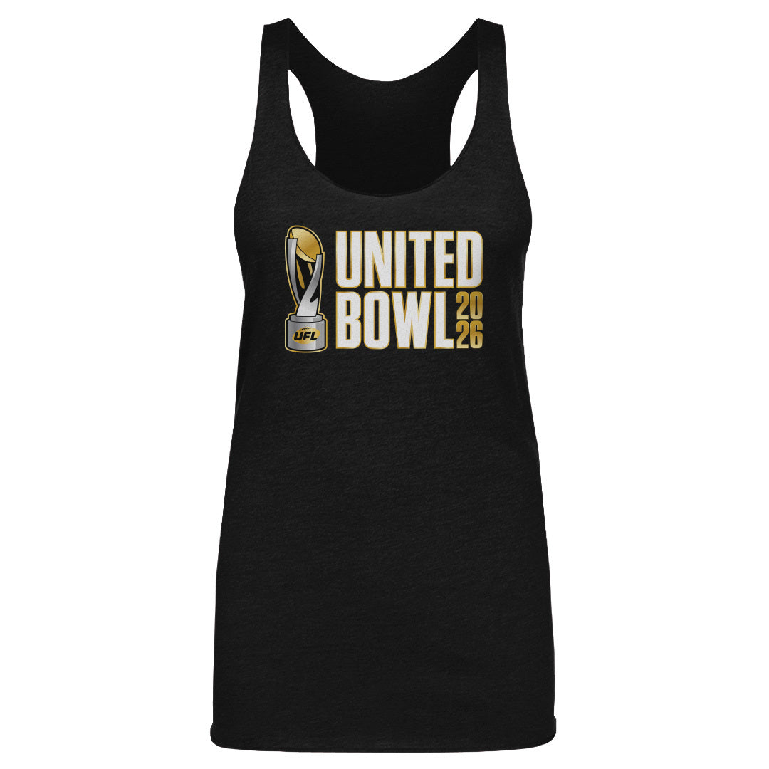 UFL 2026 United Bowl Primary Logo WHT