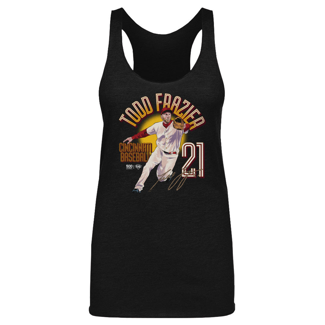 Todd Frazier Cincinnati Name Arc WHT