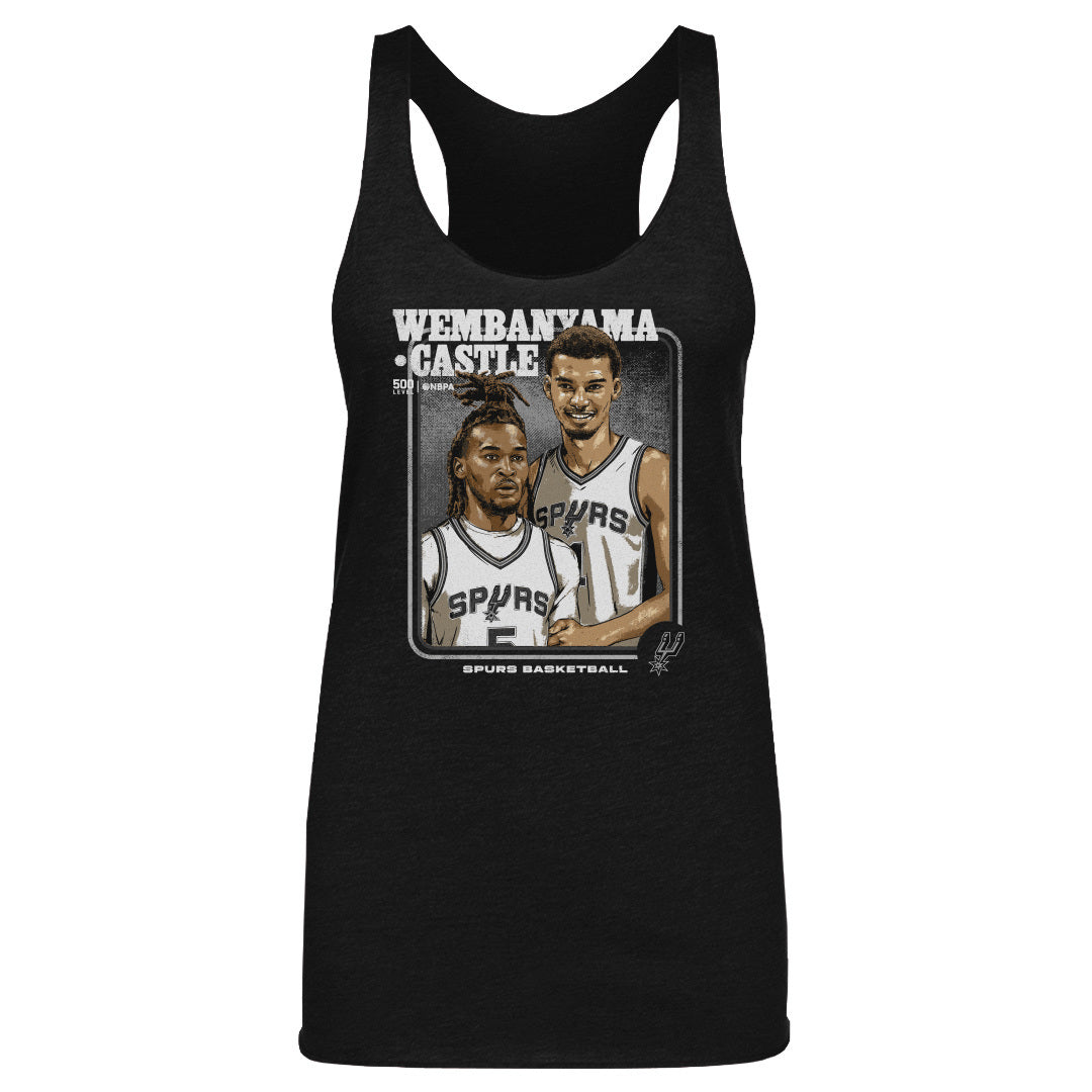 Victor Wembanyama & Stephon Castle San Antonio Spurs Step Brothers WHT