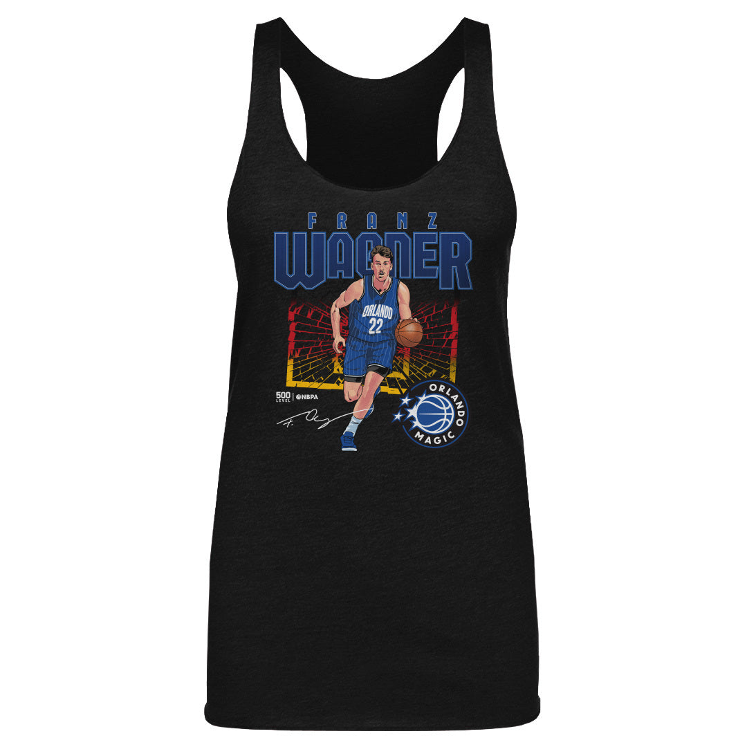 Franz Wagner Orlando Magic Shattered Flag WHT