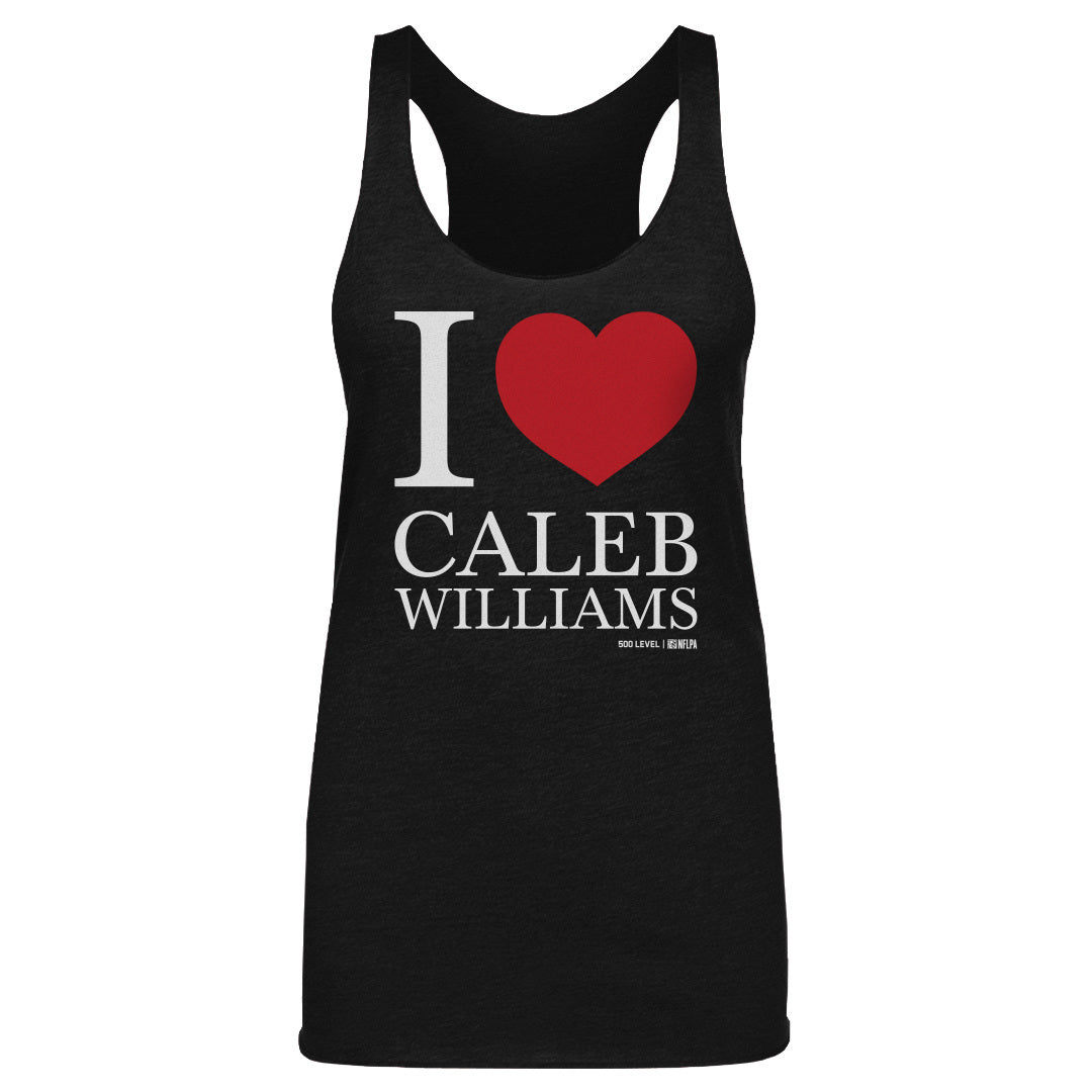 Caleb Williams Chicago I Love WHT