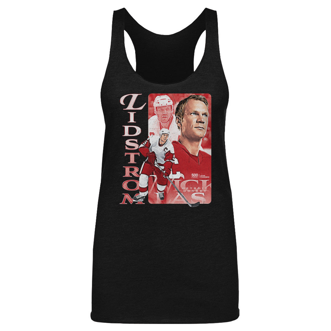Nicklas Lidstrom Detroit Vintage WHT
