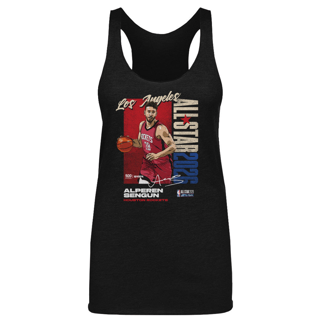 Alperen Sengun Houston Rockets 2026 NBA All-Star Vertical WHT